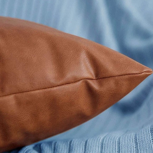 - Faux Leather Decorative Pillow Covers *NEW*